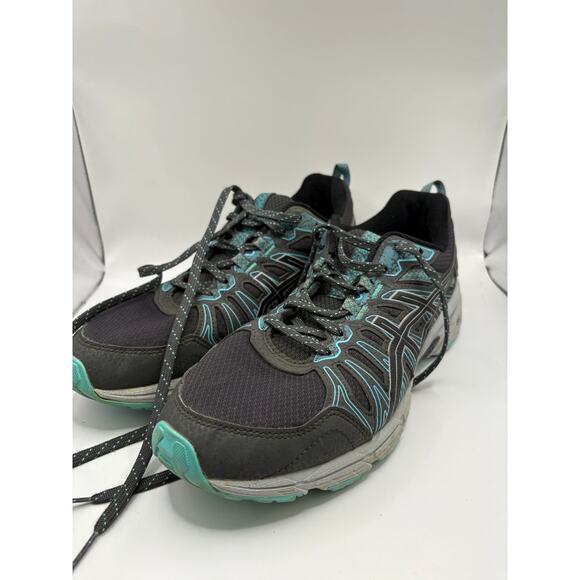 Asics GEL Venture 7 Sneakers Shoes Womens 8 1/2 Lace Up Trail Running Sportswear - Picture 1 of 11